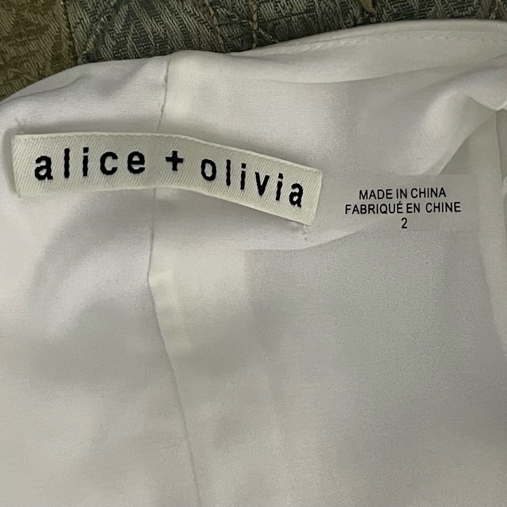 Alice + Olivia svetlana White Draped Mini Dress - Picture 13 of 13